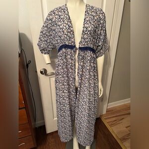 Alredine kimono maxi length  M/L NWOT
